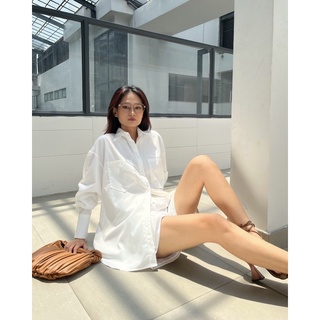 Set sơmi 2 túi form rộng
