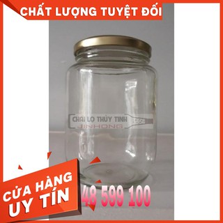 Hũ Thủy Tinh Tròn Cao NẮP THIẾT Đựng Gia Vị 80ML - 480ML