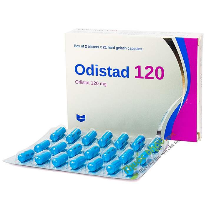 Viên uống giảm cân Odistad_120mg orlistat stella Giảm cân thải mỡ an toàn