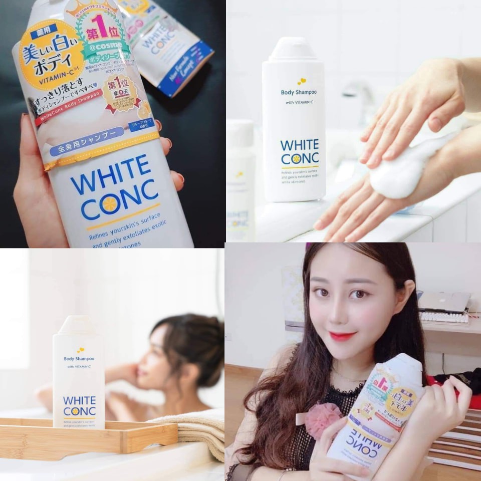 Chính Hãng - SỮA TẮM TRẮNG WHITE CONC 90g