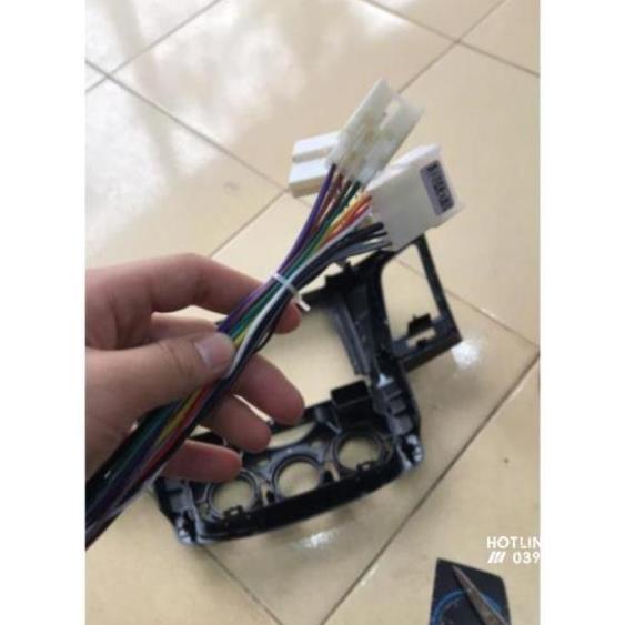 MẶT DƯỠNG LẮP DVD ANDROID CHO XE HONDA FORTUNER 2012-2016 CƠ 9INCH CÓ JACK NGUỒN ZIN -rẻ sập sàn