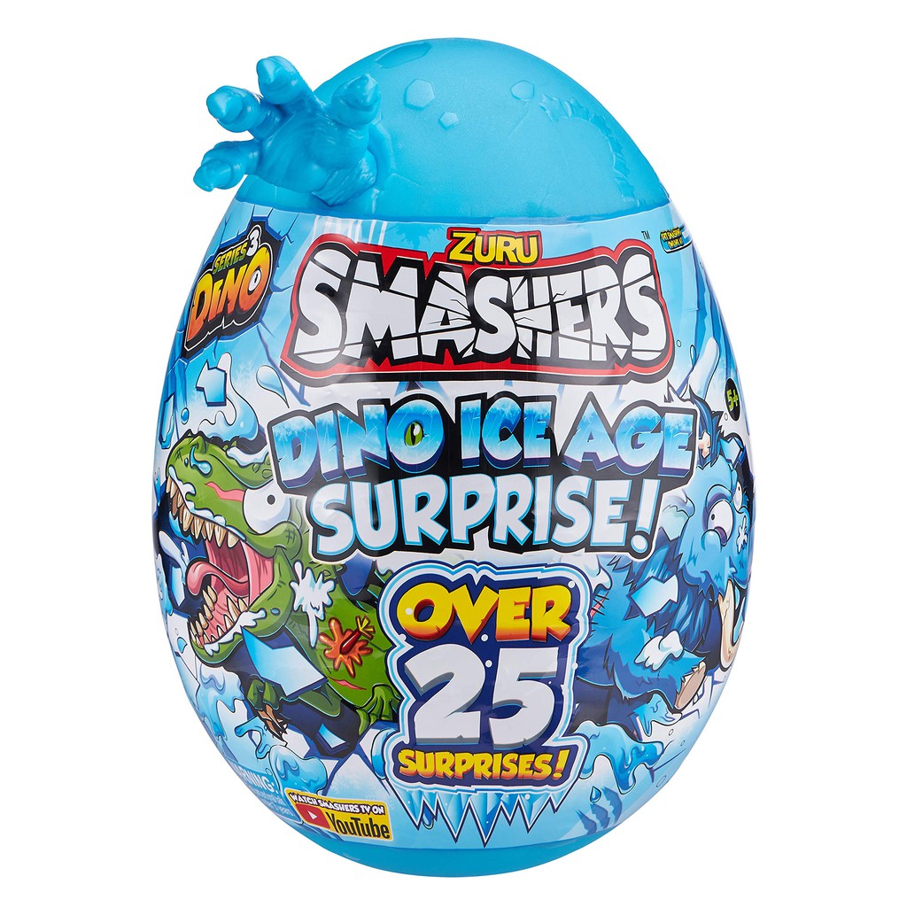 Trứng Khủng Smashers Long Dino Ice Age Surprise Over 25 - Size Khổng Lồ