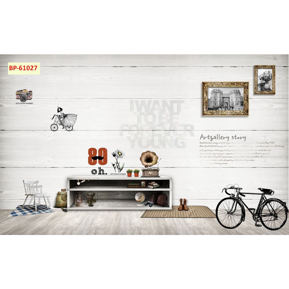 Tranh dán tường Quán Cafe, Trà chanh ,Trà Sữa, Trang Trí Cửa Hàng cao cấp