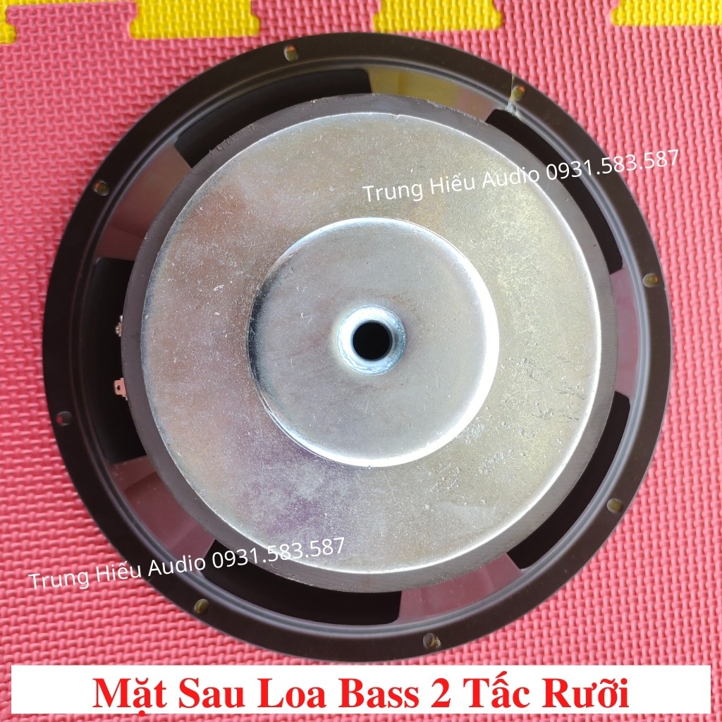 Củ Loa Bass 25 Từ 140 Coil 49, Màng Xanh, Nhện Cao Màu Nâu, Loa Bass 2 Tấc Rưỡi Gân Mút Trung Hiếu Audio (Giá 1 Cái)