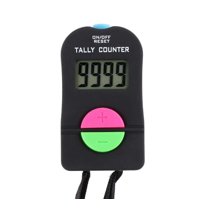 Máy Đếm Bấm Số Lần Cầm Tay Màn Hình Lcd 0-9999