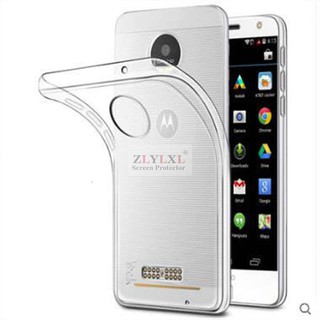 Ốp lưng silicon trong suốt cho Motorola Moto Z Play