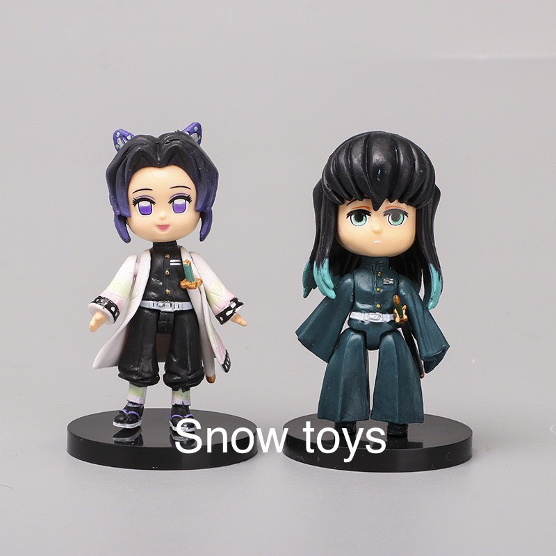 Mô hình Kimetsu No Yaiba - Thanh gươm diệt quỷ - Trụ cột Nham Luyến Xà Viêm Trùng Hà Thuỷ Âm Phong Shinobu Rengoku