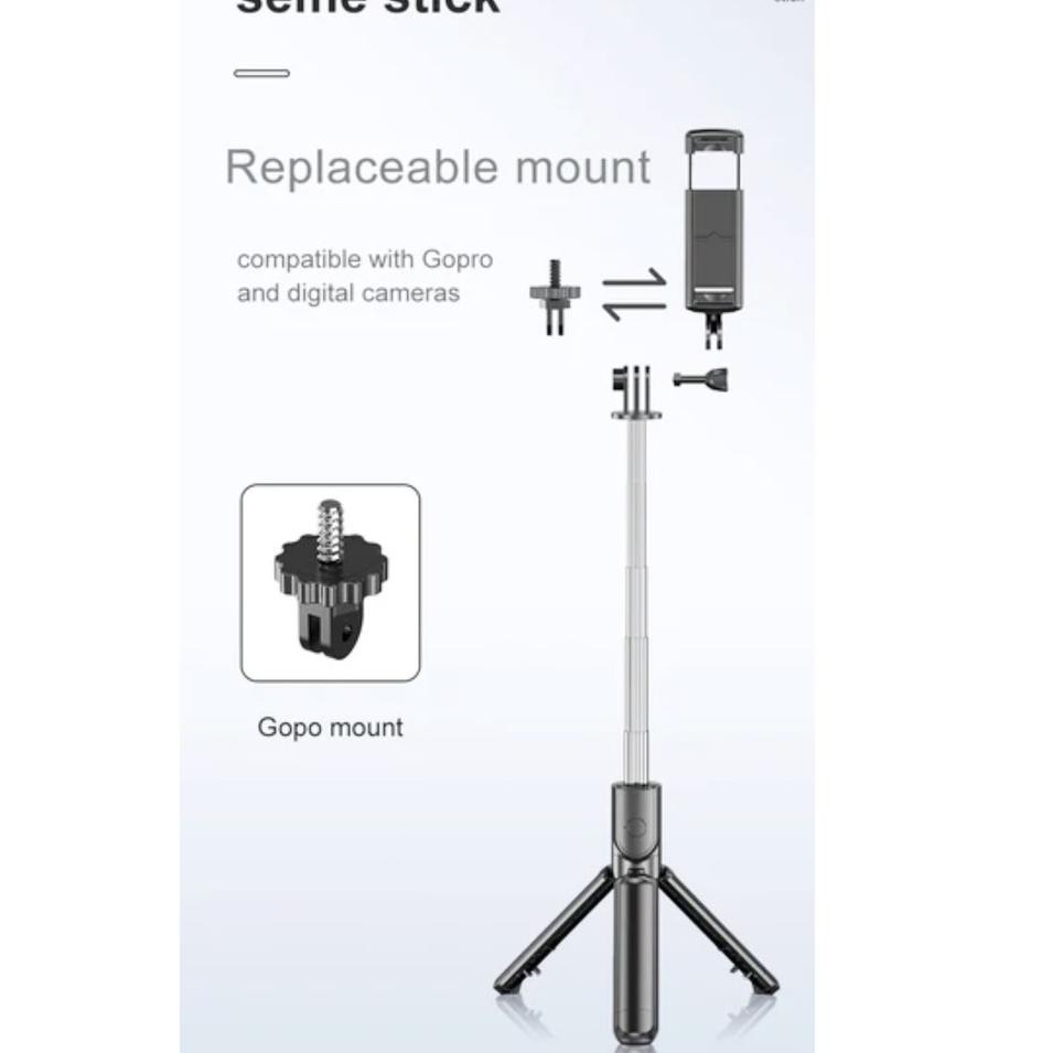 Gậy Selfie S03 Kết Nối Bluetooth 3 Trong 1 Cho Ios Android Gopro | BigBuy360 - bigbuy360.vn