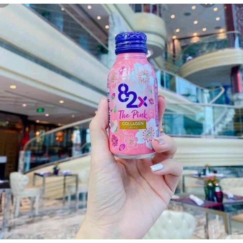 Nước Uống Collagen 82x Collagen The Pink (1 hộp 10 chai)
