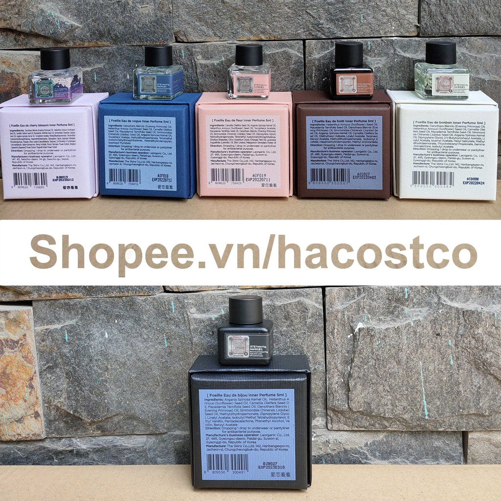 Nước Hoa Vùng Kín Foellie Eau De Inner Perfume 5ml - Có nhiều màu | BigBuy360 - bigbuy360.vn