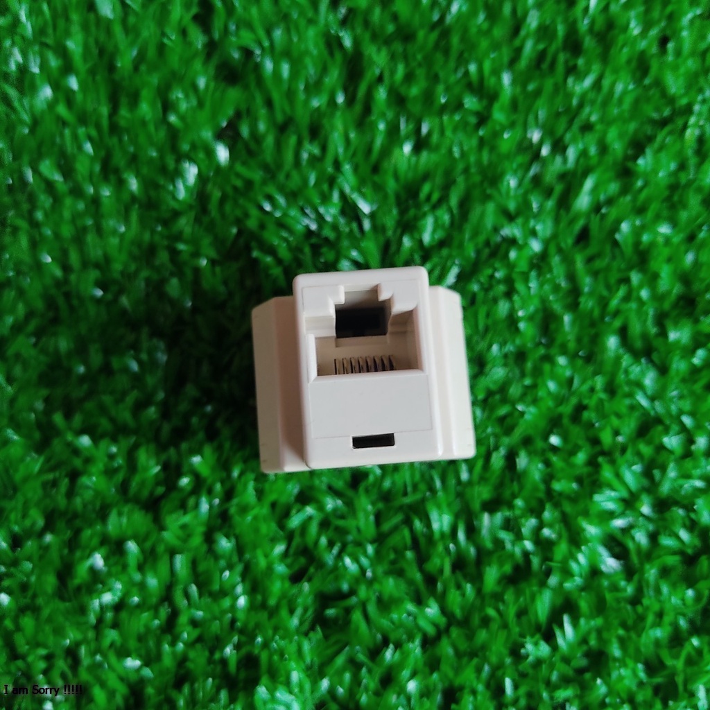 Đầu nối dây mạng cổng 1 ra 2