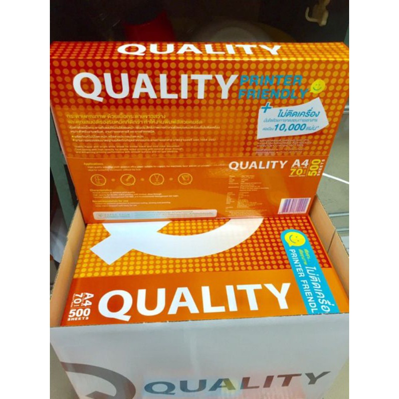Giấy A4 hàng thái lan đẹp dày, in ko kẹt 500 tờ 1 tập