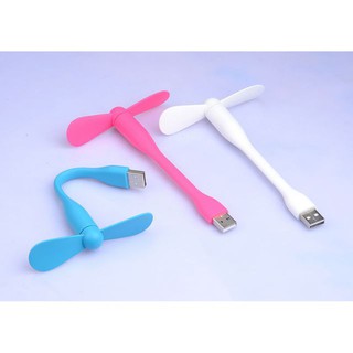 Quạt mini cổng USB uốn dẻo (giao màu ngẫu nhiên)