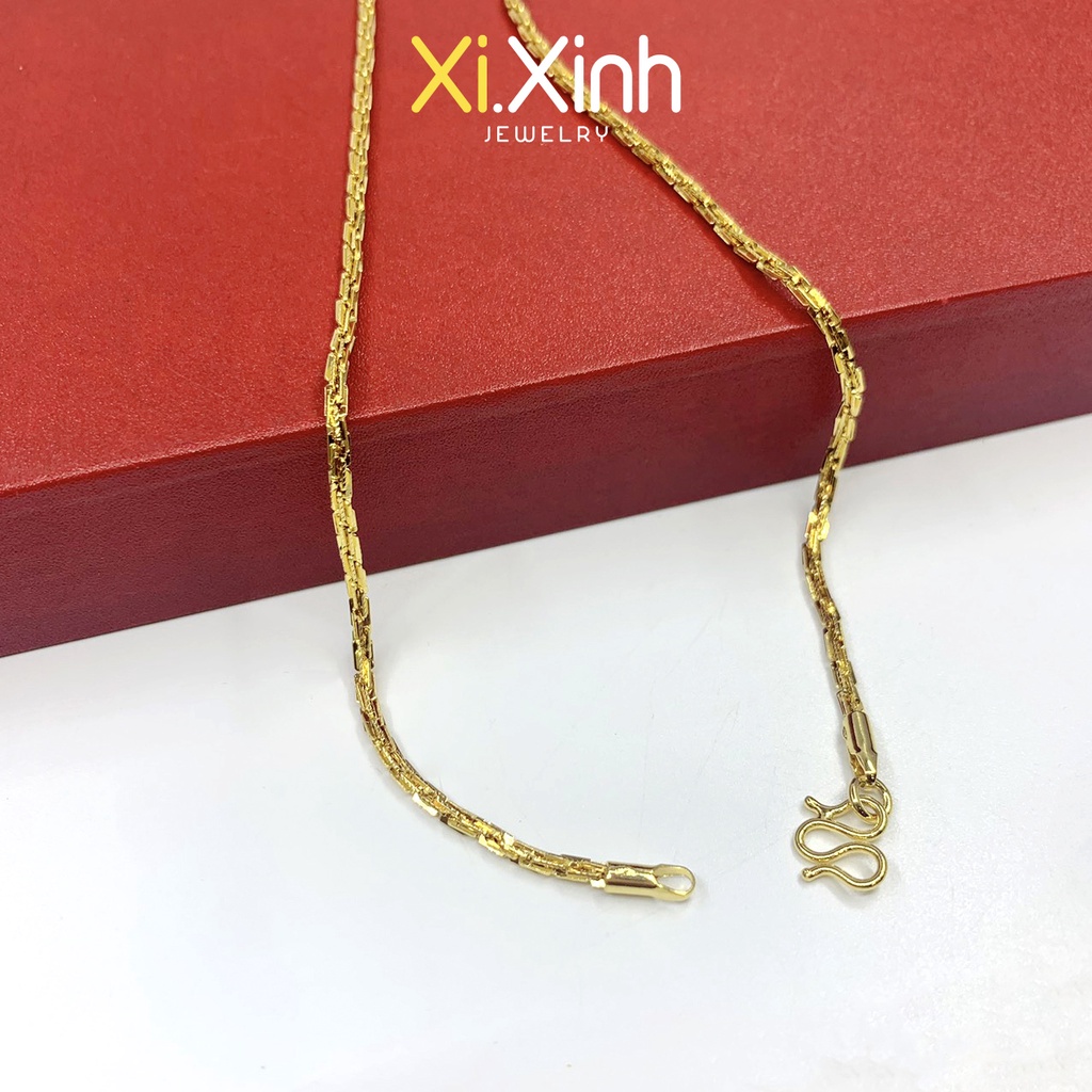 Dây chuyền xích nhỏ xi mạ vàng 18k - D19