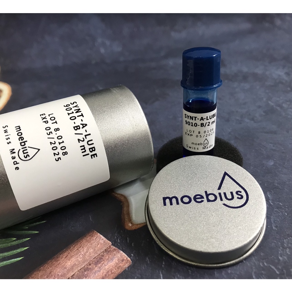Dầu Thụy Sỹ tra đồng hồ cơ Moebius SYNT-A-LUBE 9010