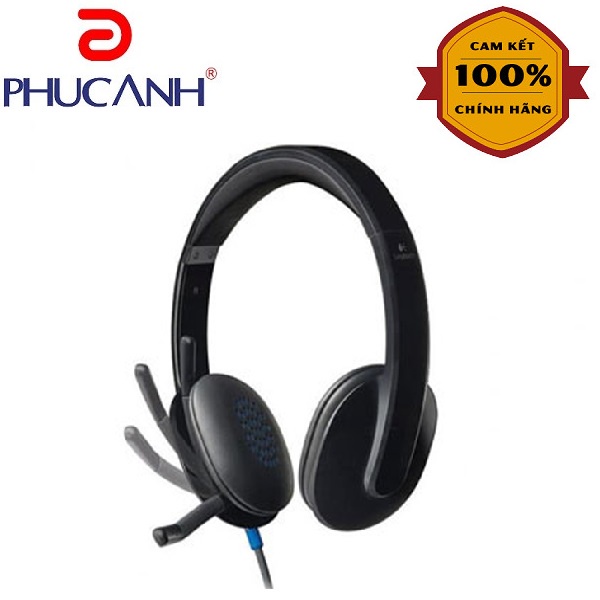 Tai nghe Logitech H540 chuẩn USB- Có míc, khử tiếng ồn