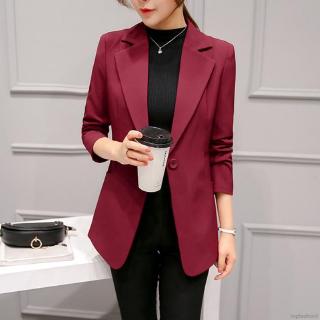 Áo khoác Blazer phối nút cho phái nữ