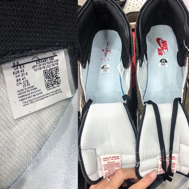 [TripleHStore] Giày Jordan 1 High x Travis Scott mphiên bản tiêu chuẩn | BigBuy360 - bigbuy360.vn