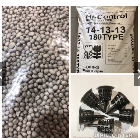 COMBO- 200gr PHÂN CHÌ NHẬT(14-13-13+TE) + 30 RỌ ĐỰNG PHÂN TAN CHẬM
