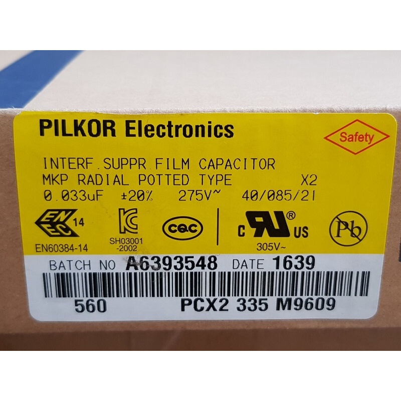 [Combo 10 chiếc] Tụ Film, tụ bảo vệ 0.033uF 275VAC 33nM275V~X2 33nF