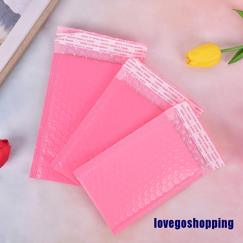 10x Pink Bubble Bag Mailer Plastic Padded Envelope Shipping Bag Packaging