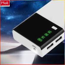 Sạc dự phòng 30000 mAh 2 cổng USB Sạc nhanh,màu trắng nhỏ gọn tiện lợi