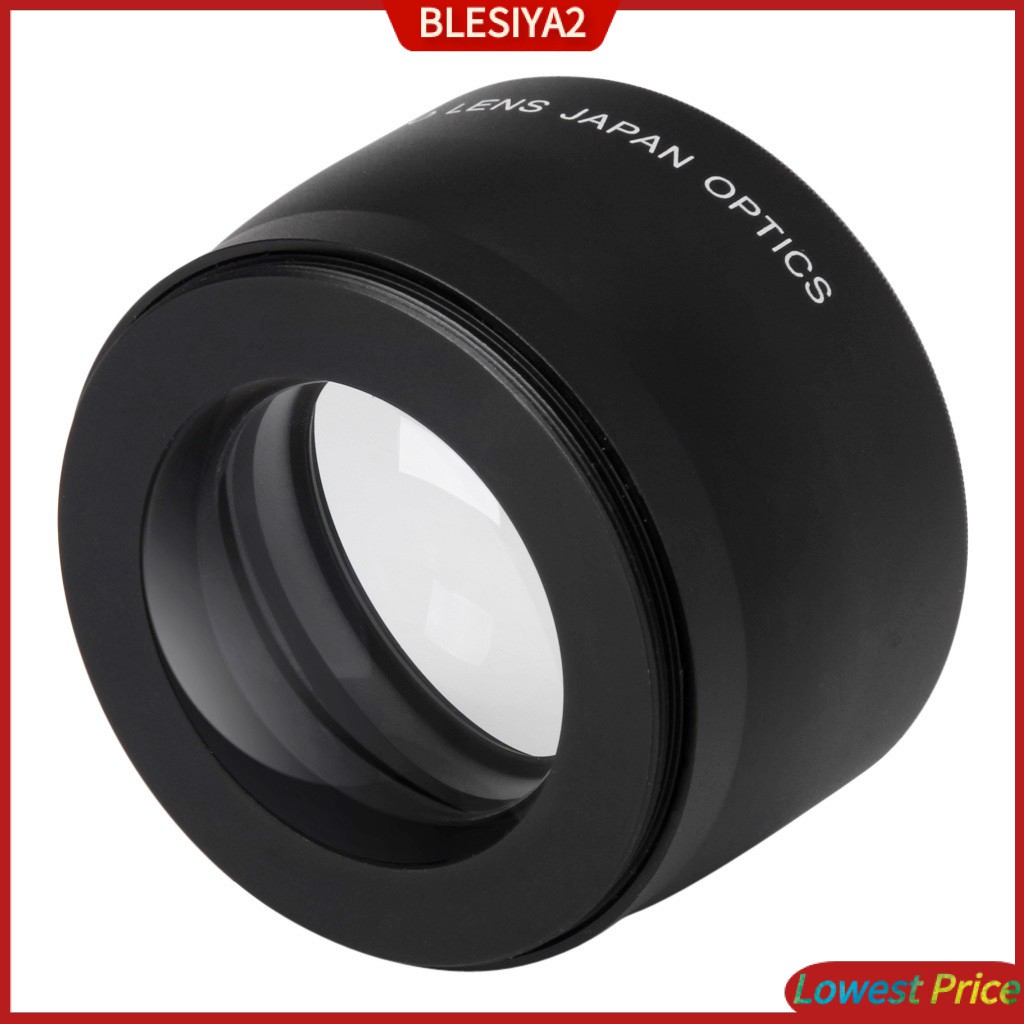 Ống Kính Telephoto 52mm 2X Cho Máy Ảnh Canon Nikon Sony Pentax DSLR