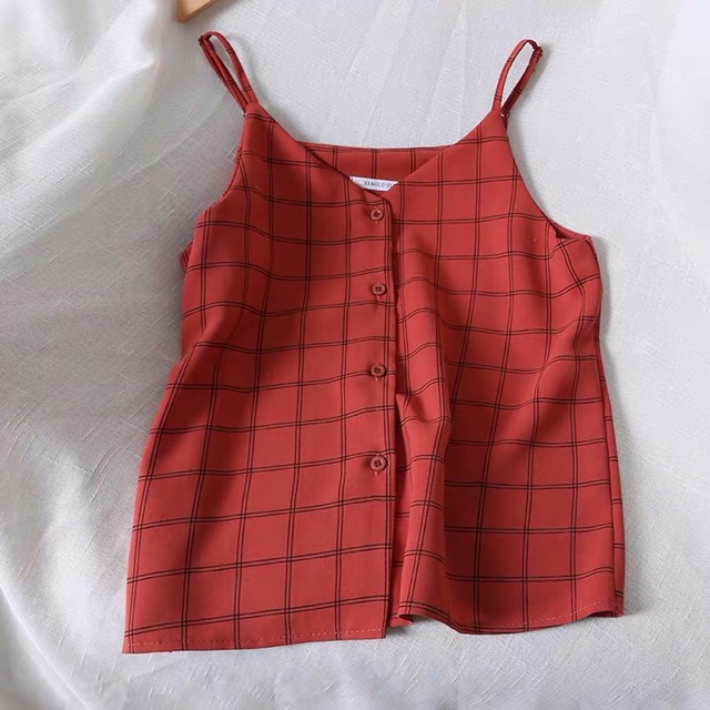 Áo 2 Dây Caro Nhiều Màu | BigBuy360 - bigbuy360.vn