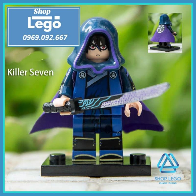 Xếp hình Sát thủ lưỡi kéo Scissor seven killer trong Manga Lego Minifigures Xinh XH1534