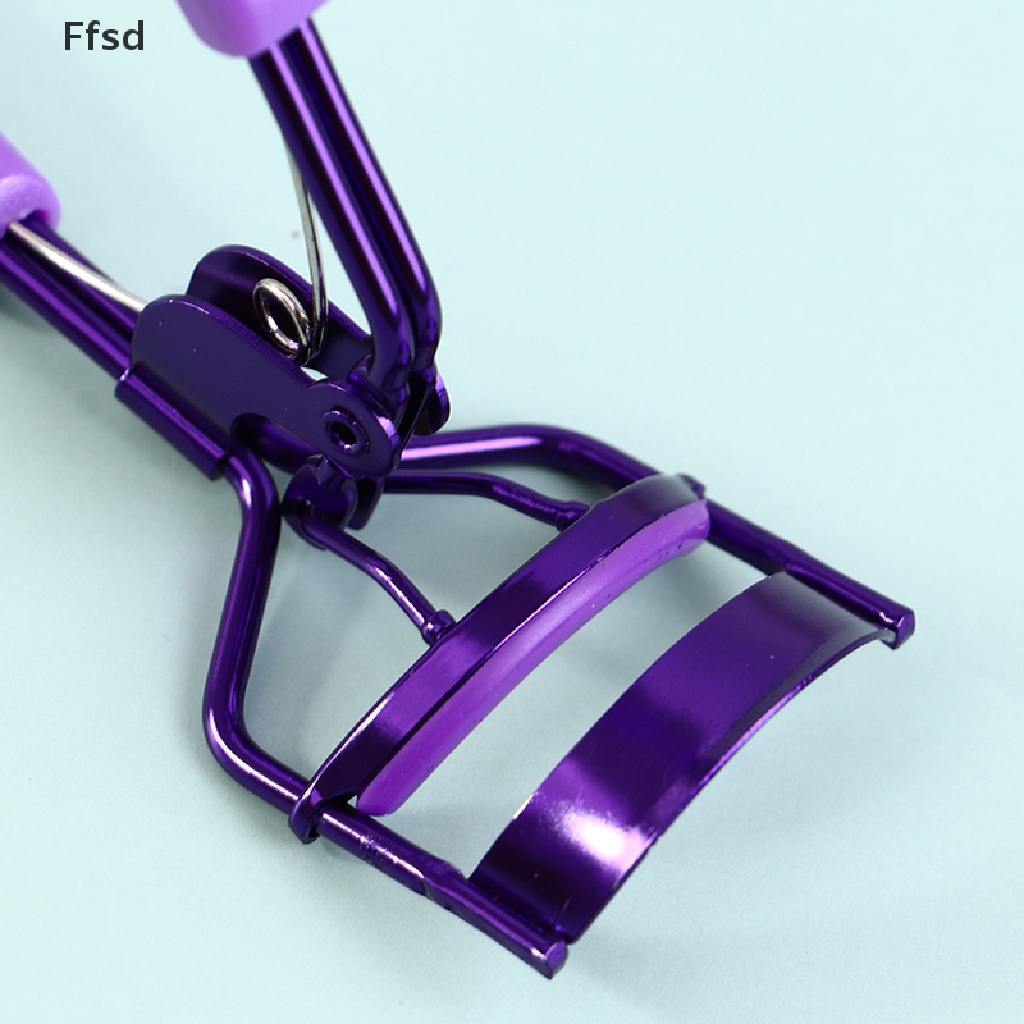 {Ffsd} Dụng Cụ Bấm Cong Mi Tự Nhiên Bằng Thép Không Gỉ Với Tay Cầm Cao Su