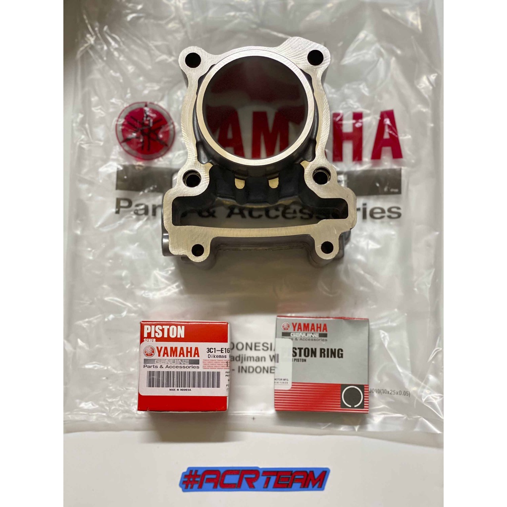 Bộ Lòng Trái Bạc 57MM MX KING - Exciter 135, Exciter 150 - Chính Hãng Yamaha