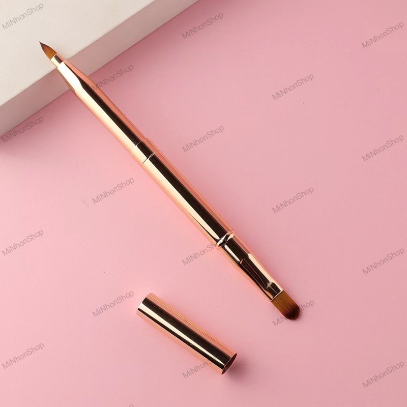 Cọ son môi 2 đầu siêu đẹp thiết kế thu gọn thông minh sáng tạo mới