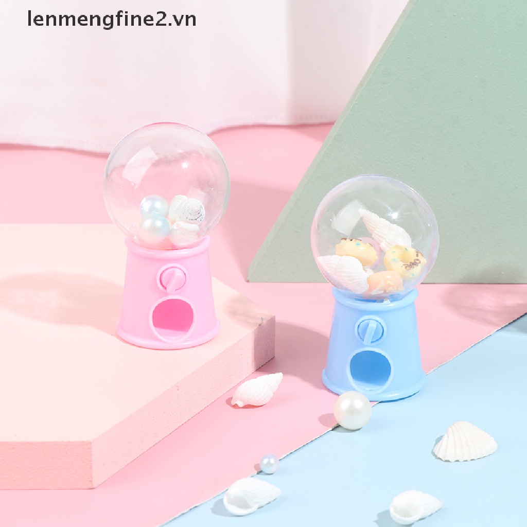 Mini Candy Machine Bubble Gumball Dispenser Coin Bank Kids Toy Chrismas Gifts