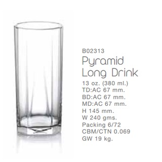 Bộ 6 cốc uống nước Ocean 2313 (380ml)