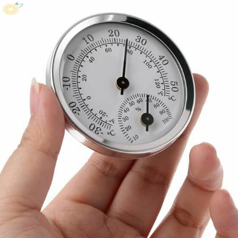Đồng hồ đo nhiệt độ độ ẩm trong nhà mini kèm bộ phụ kiện