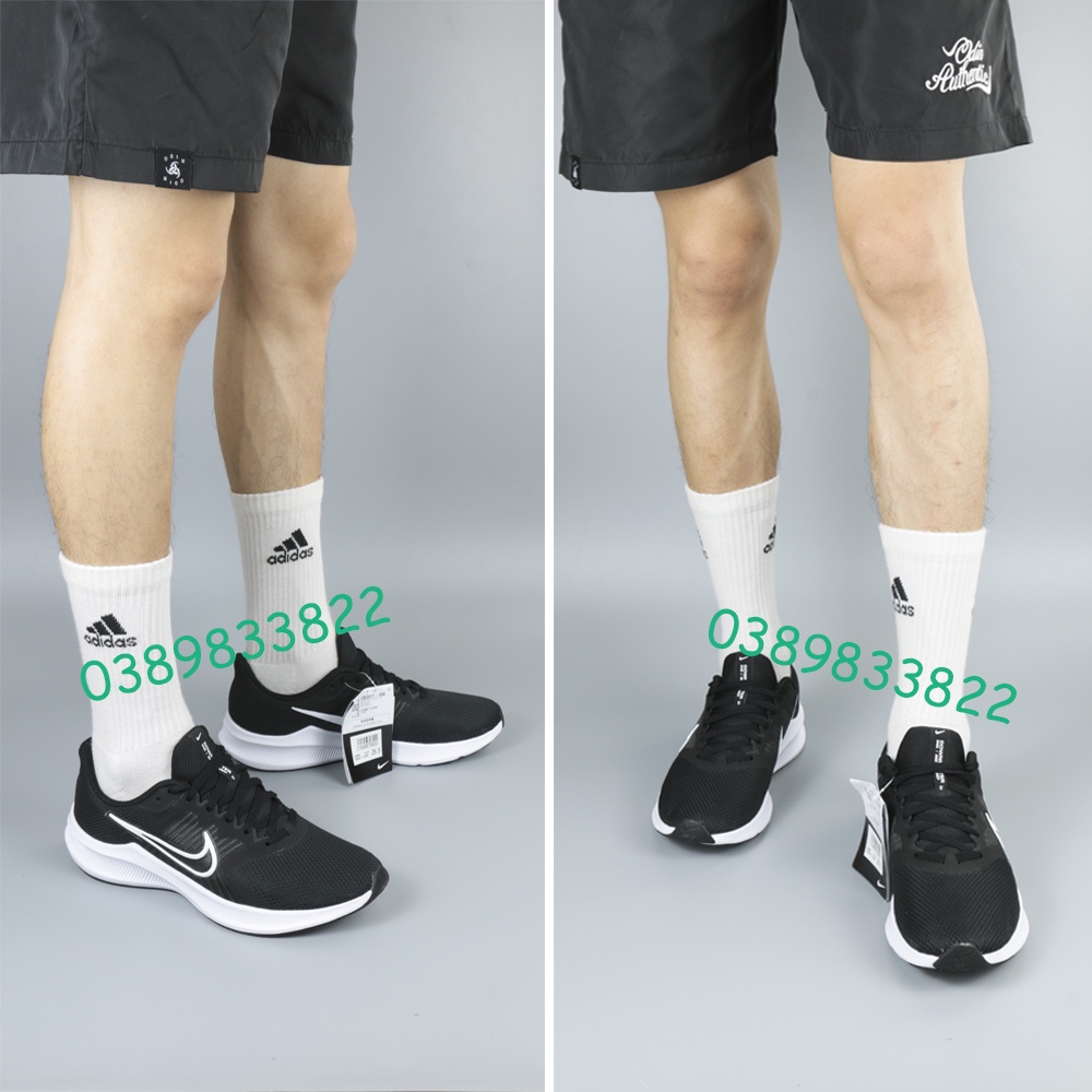 Giày nam Nike chính hãng Down Shifter 11 Màu đen CW3411 006