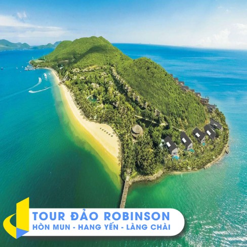 NHA TRANG [E-Voucher] - Tour Đảo Robinson – Hòn Mun – Hang Yến – Làng Chài (Gói cơ bản)