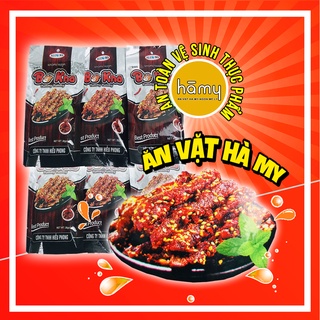 Bò khô Yummy 100g đồ ăn vặt siêu ngon - đồ ăn vặt Hà My