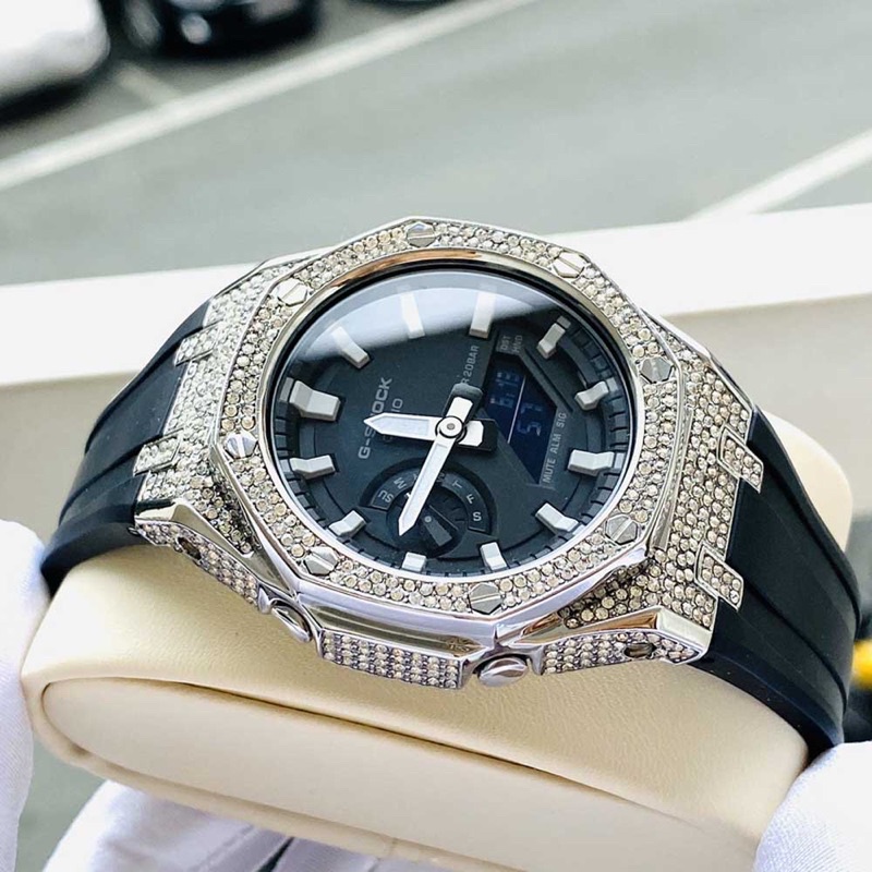 Vỏ custom gshock ga2100/2110 BẢO HÀNH 1 THÁNG 1 ĐỔI 1
