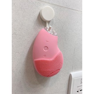 Máy massage rửa mặt đầu silicon mềm xóa mụn đầu đen Pritech