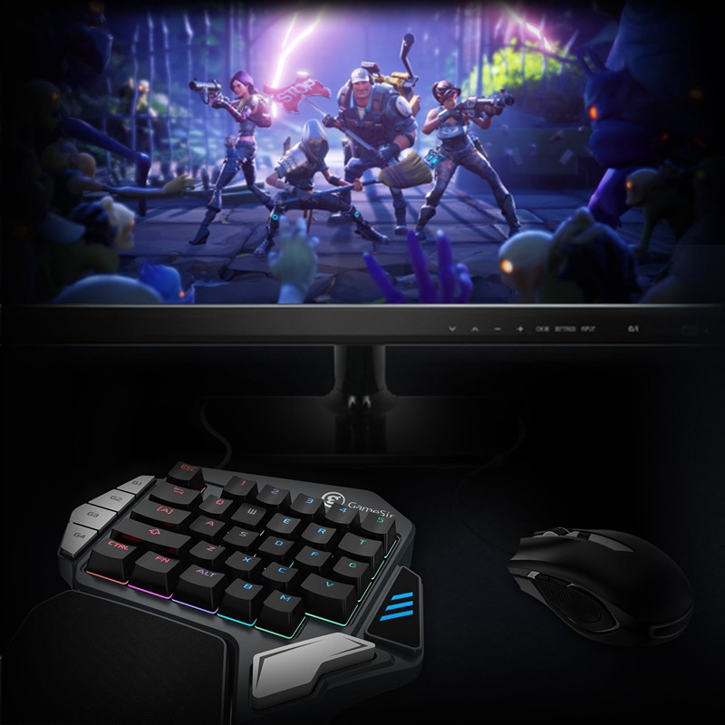 Bàn phím cơ GameSir Z1 RGB kailh có đèn LED