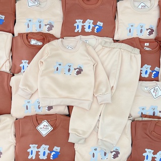 SET NỈ HÌNH GẤU CHO BÉ