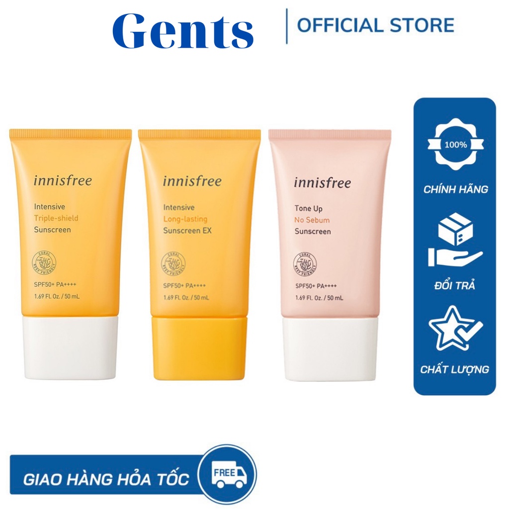 Kem Chống Nắng Innisfree Intensive Sunscreen GentsOfficialStore