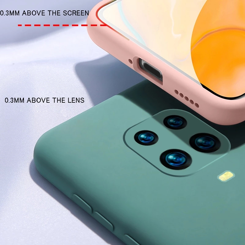 Ốp Lưng Tpu Silicone Mềm Màu Trơn Trong Suốt Cho Xiaomi Redmi Note 9t Redmi Note 10 4g Redmi Note 10 Pro Max 5g Mi Red Note 10s Poco X3 Nfc M3