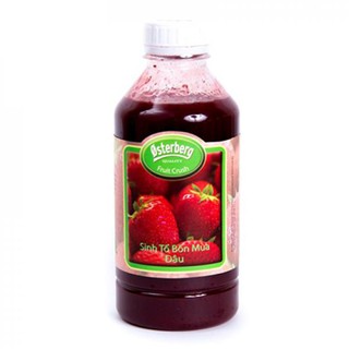Sinh tố Osterberg Dâu tây (Strawberry) – chai 1L. SỈ LH
