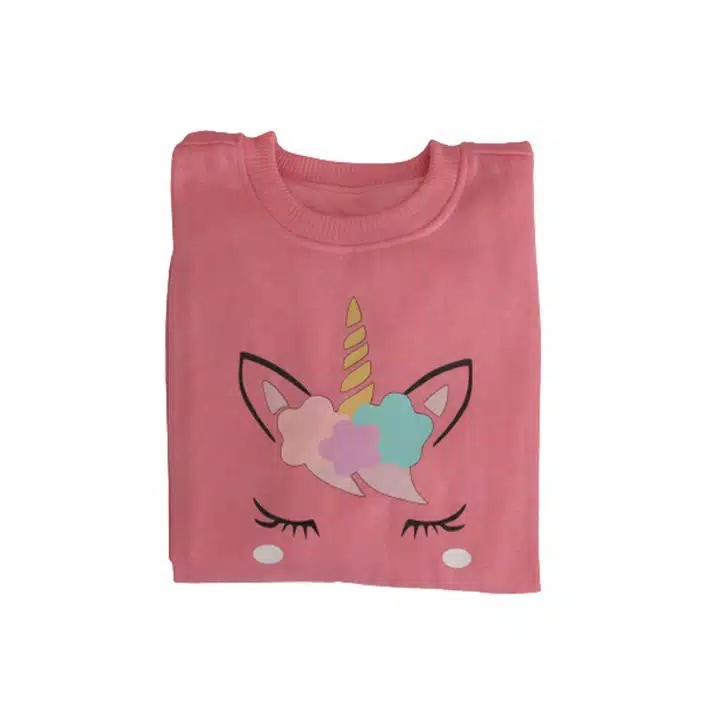 Áo Sweater trơn in hình kỳ lân cầu vồng SIZE M-XXL cho nam và nữ | BigBuy360 - bigbuy360.vn