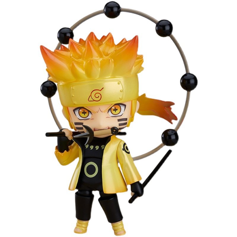 【Hand-run boutique special shop】【SPOT】[NEW]Anime Two-Dimensional Naruto Hand-Held Six-Way Vortex NarutoqFor the Movable Face1273#Clay Figure Model