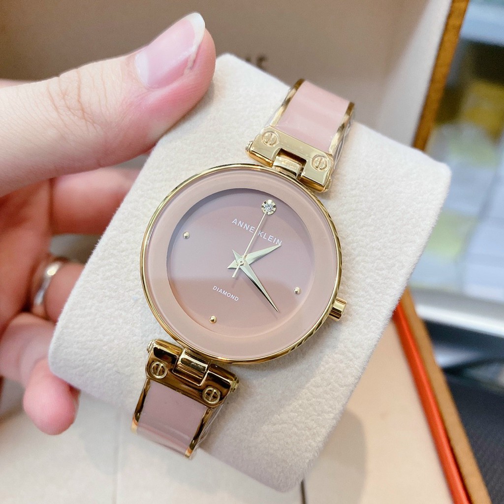 Đồng hồ nữ Anne klein AK/1980 thời trang size mặt 34mm AK03 Fullbox