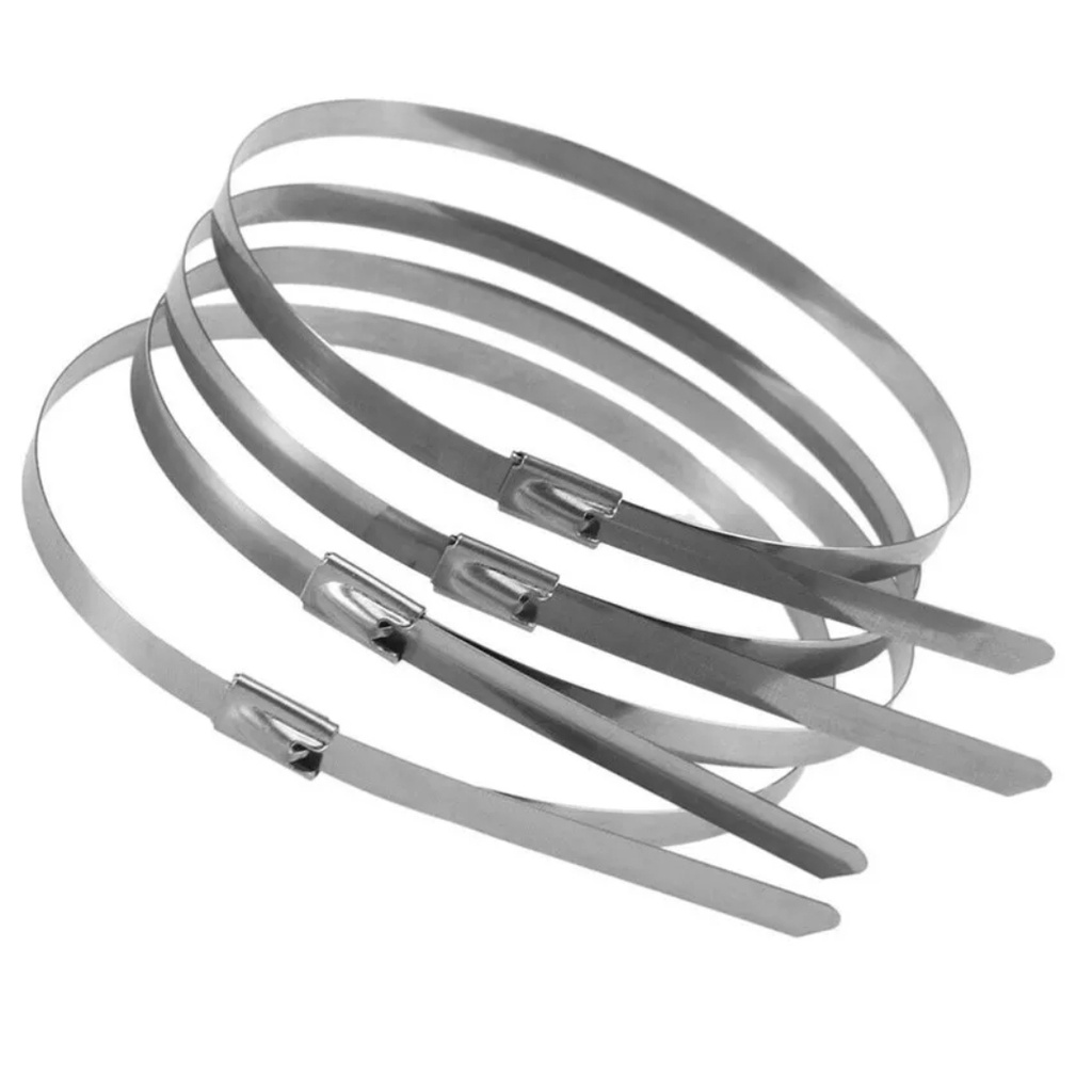 Combo 5 sợi dây rút dây thích kim loại bằng thép không gỉ inox 304 dài 30cm