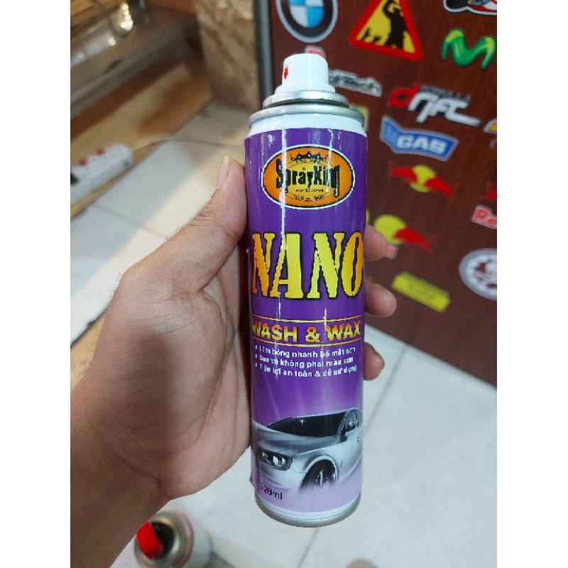 Chai Xịt bóng dàn áo nano sprayking